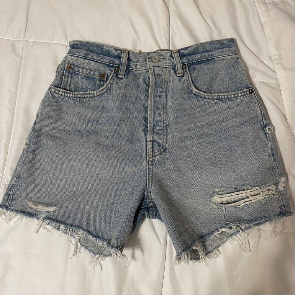 NWT AGOLDE Riley Shorts Size 27